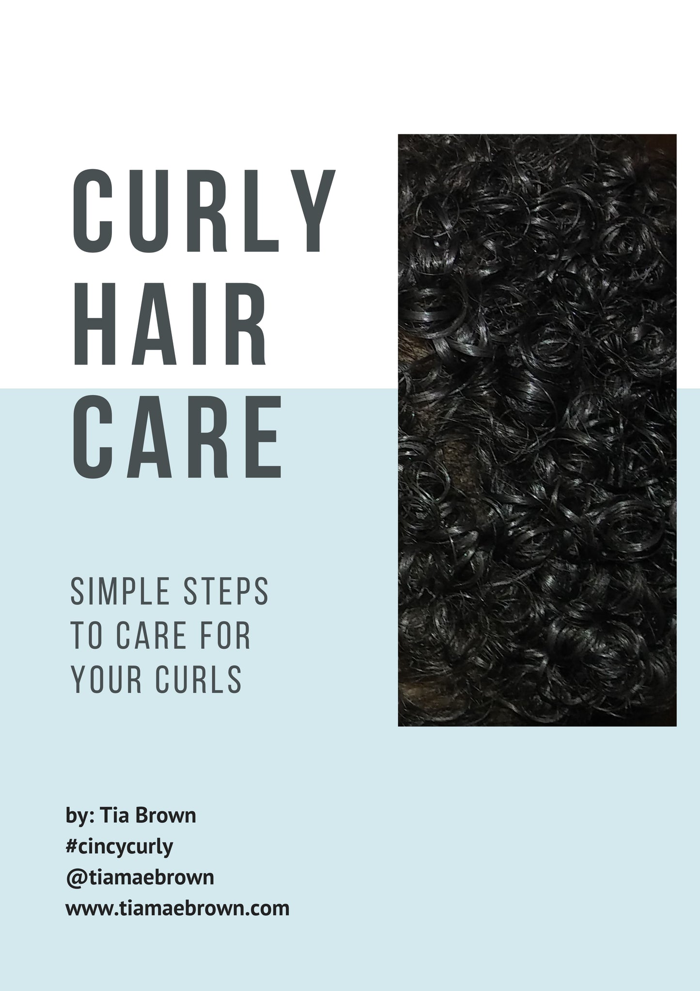 Curly Hair Care eBook