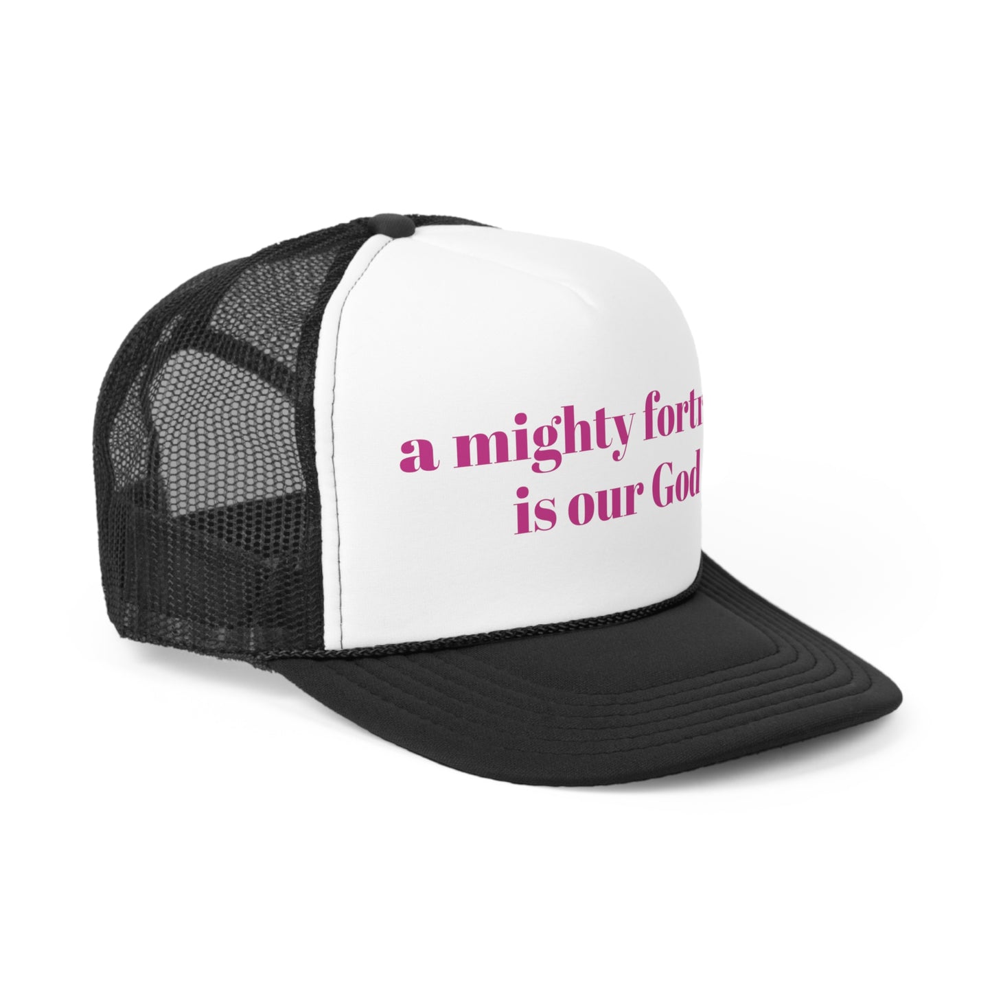 a mighty fortress is our God Trucker Hymn Hat