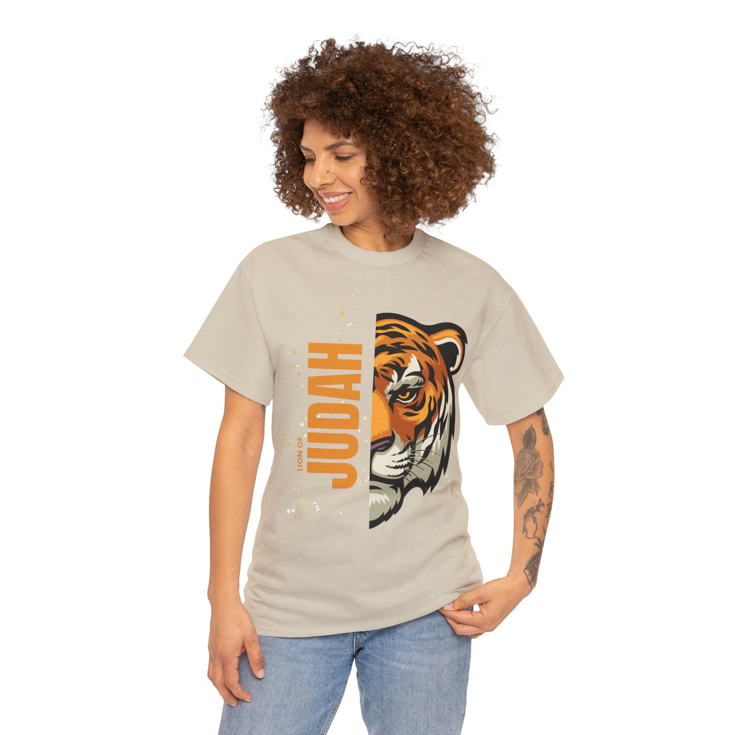 Lion of Judah Unisex Heavy Cotton Tee