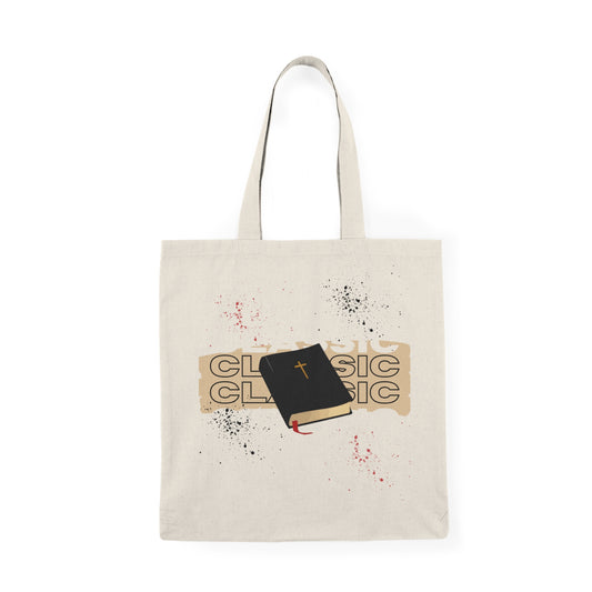 Classic Bible Natural Tote Bag