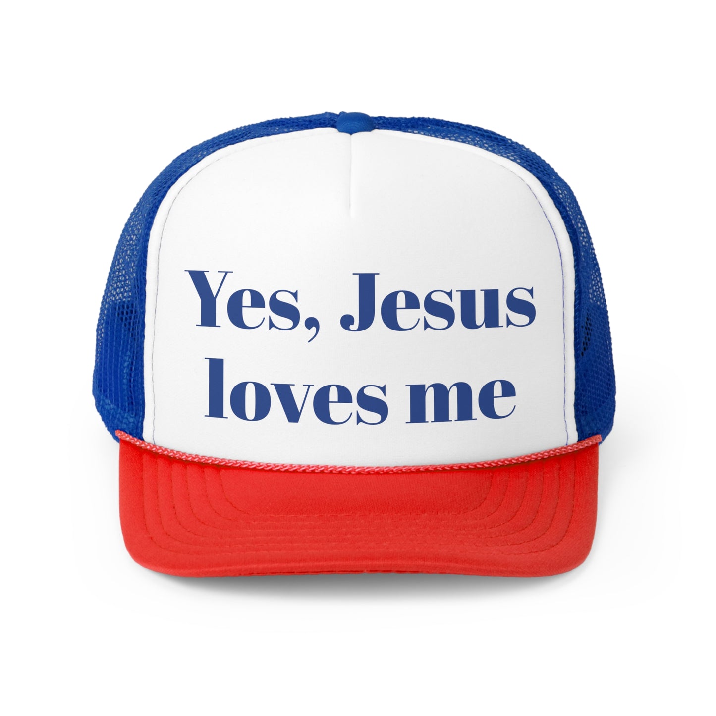 yes, Jesus loves me Trucker Hymn Hat