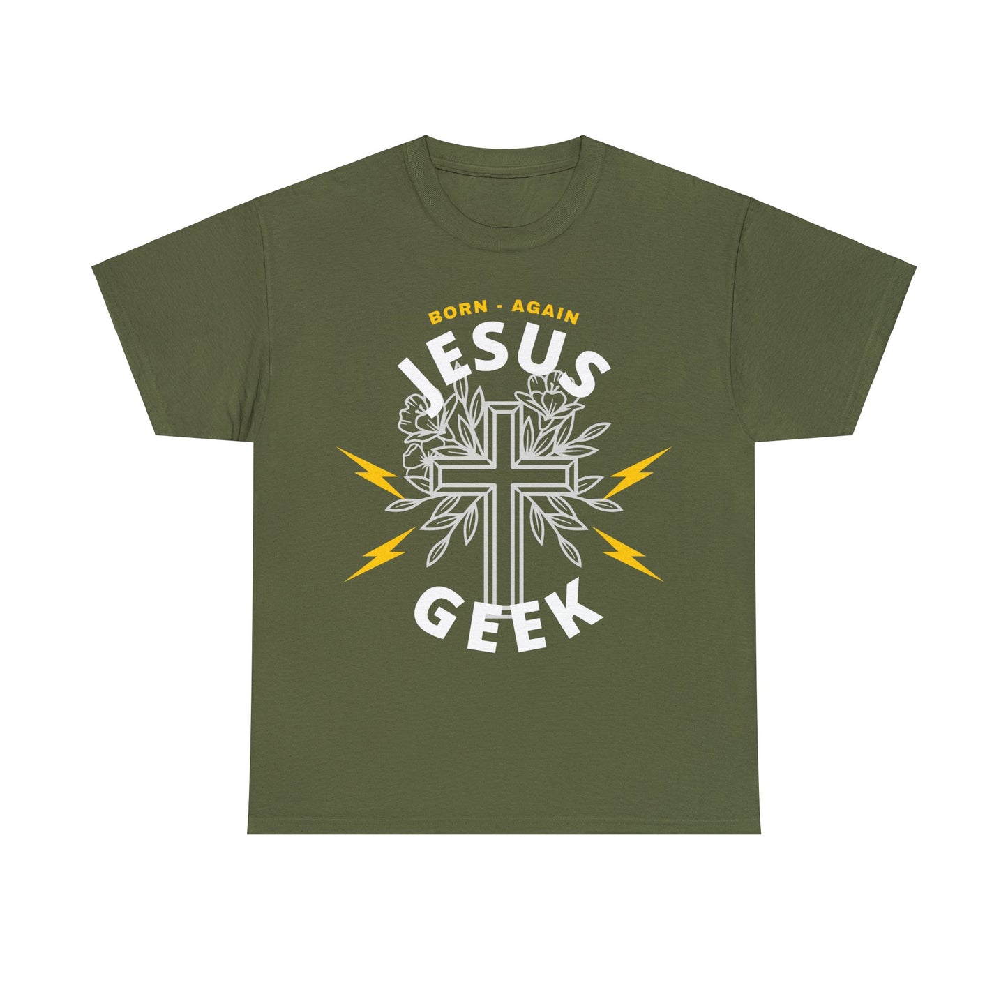 Jesus Geek Unisex Heavy Cotton Tee