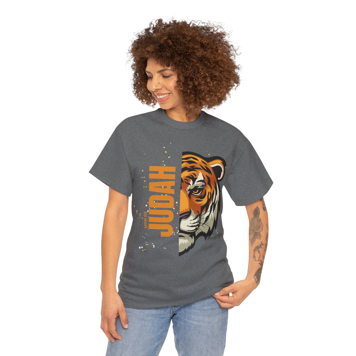 Lion of Judah Unisex Heavy Cotton Tee