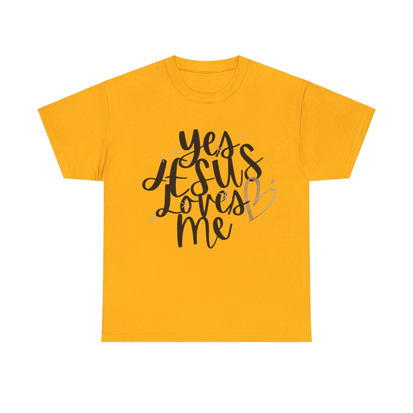 Yes, Jesus loves me Heavy Cotton Tee