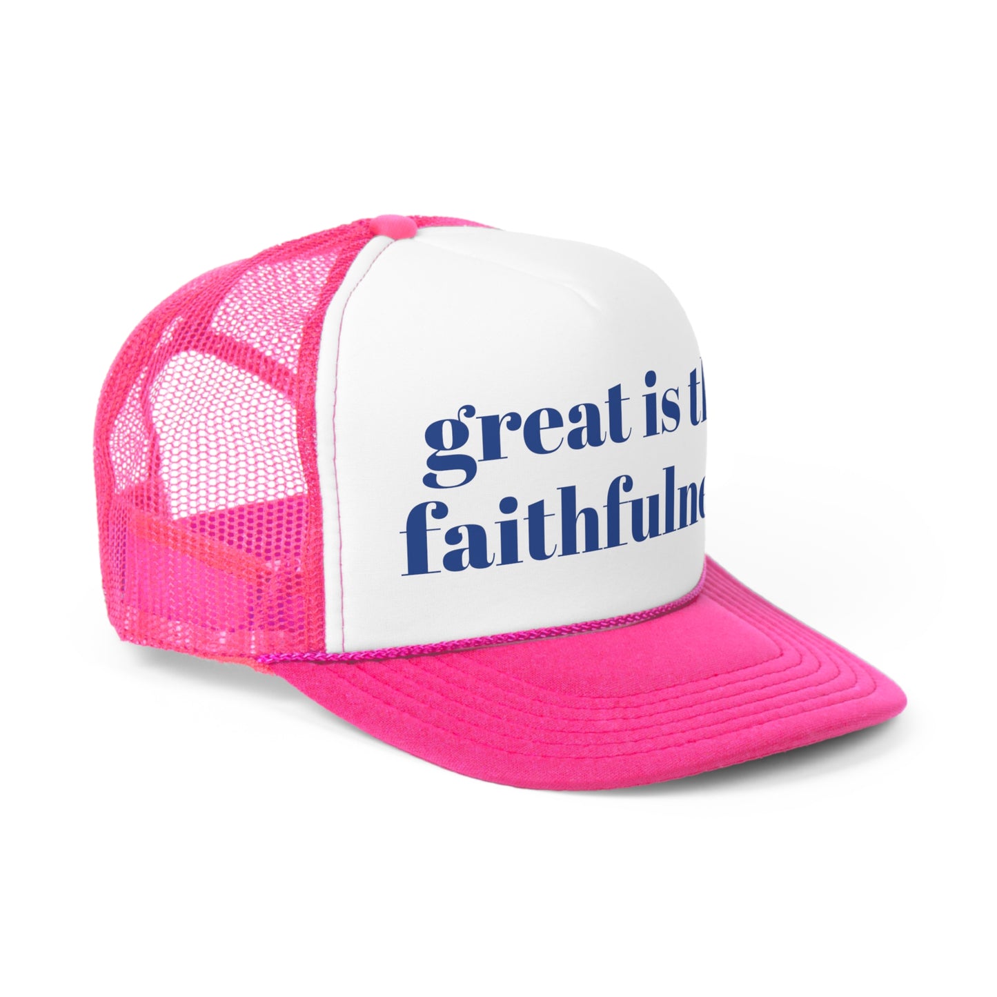 great is thy faithfulness Trucker Hymn Hat