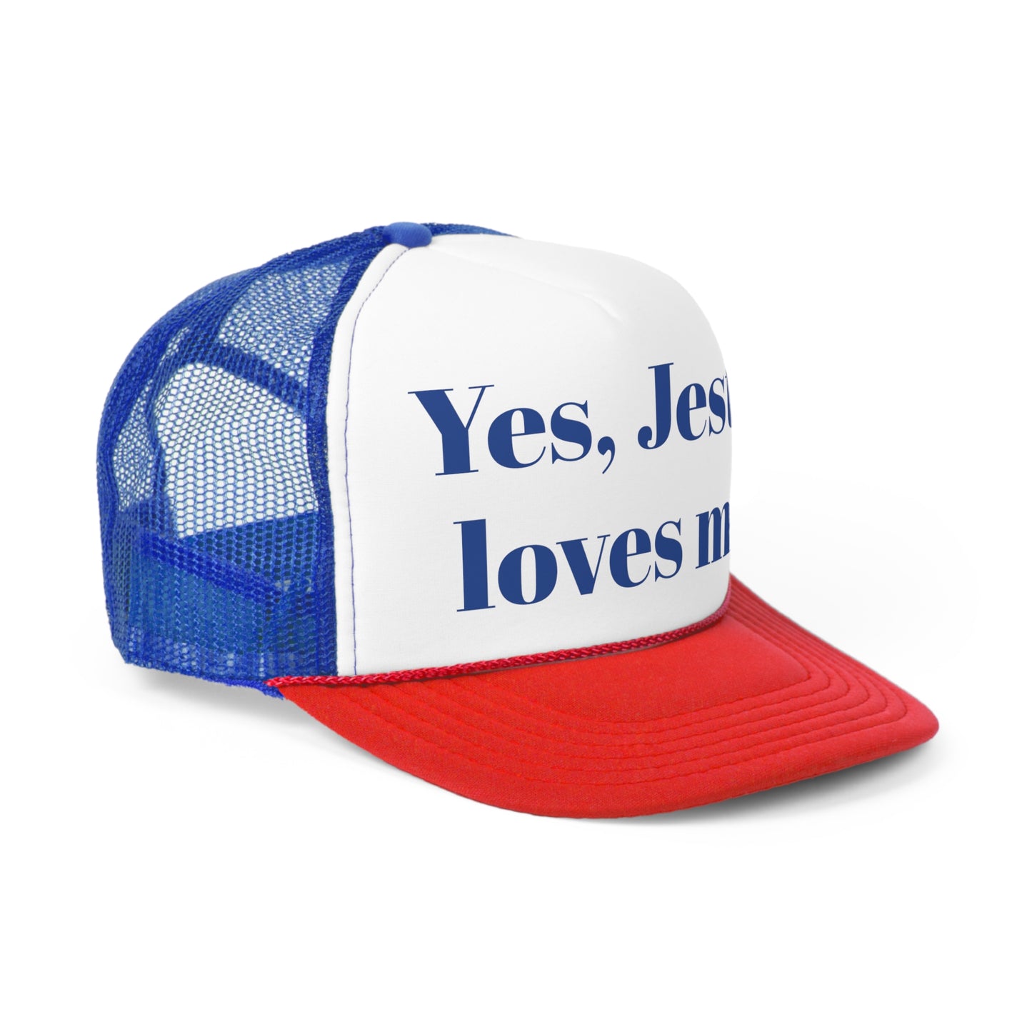 yes, Jesus loves me Trucker Hymn Hat