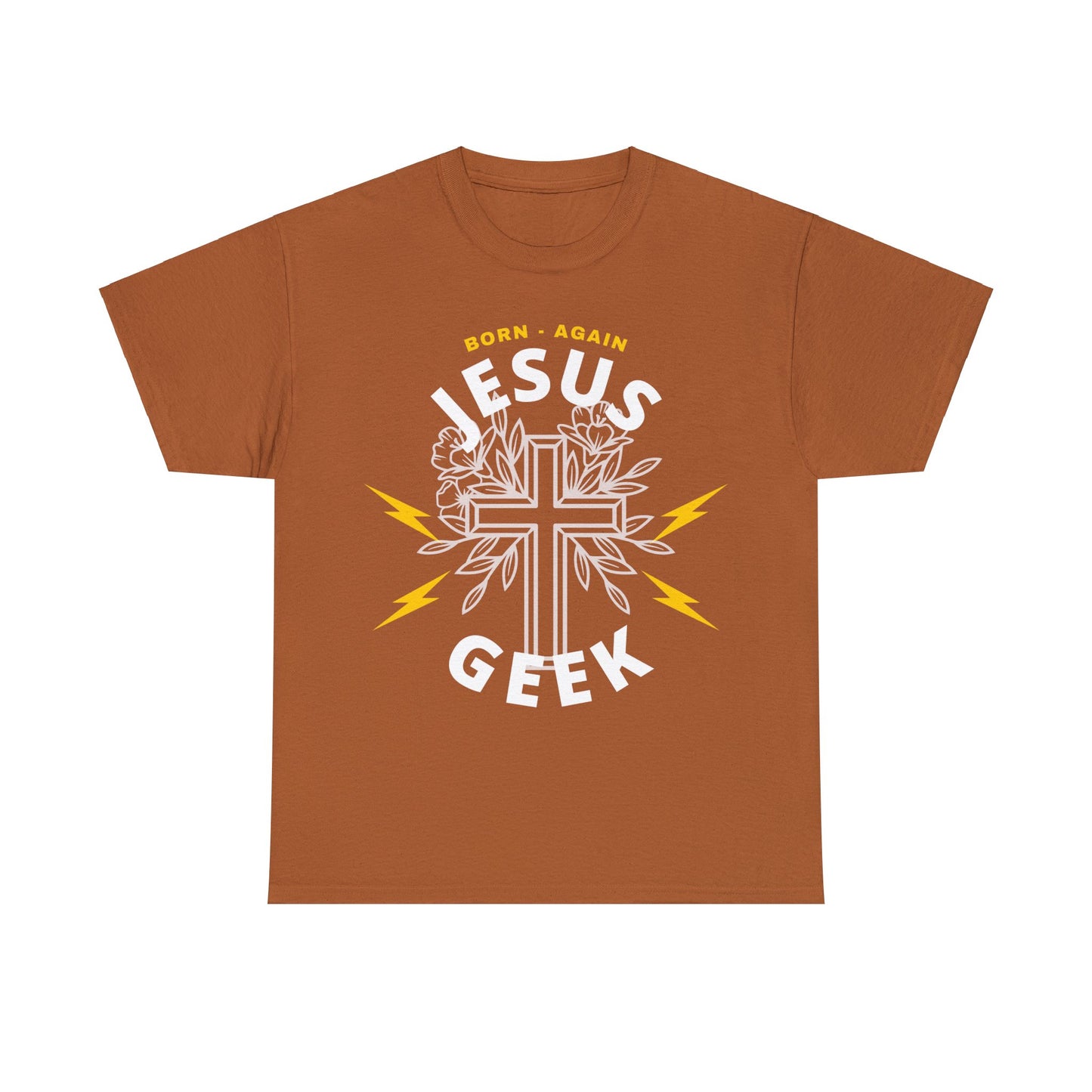 Jesus Geek Unisex Heavy Cotton Tee