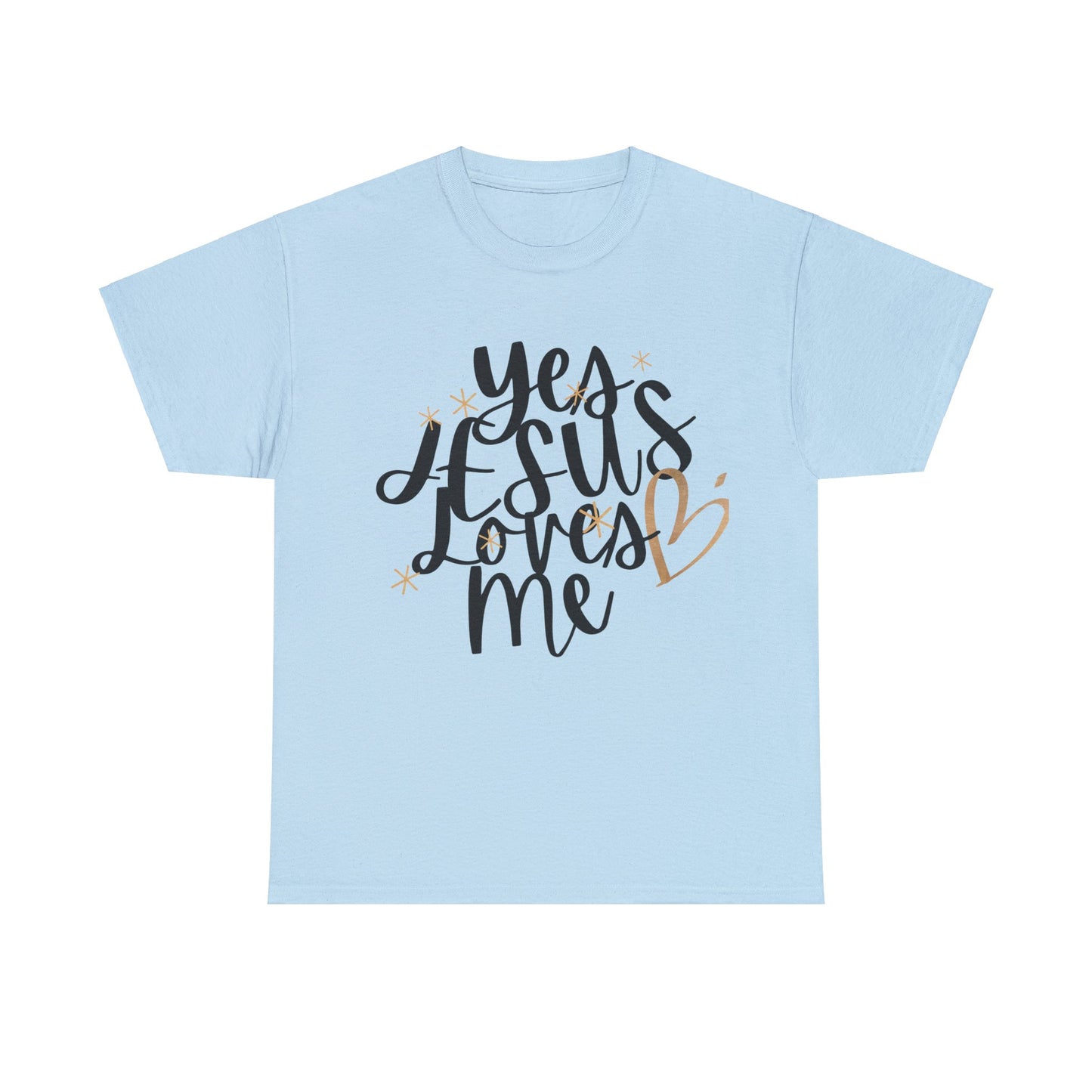 Yes, Jesus loves me Heavy Cotton Tee