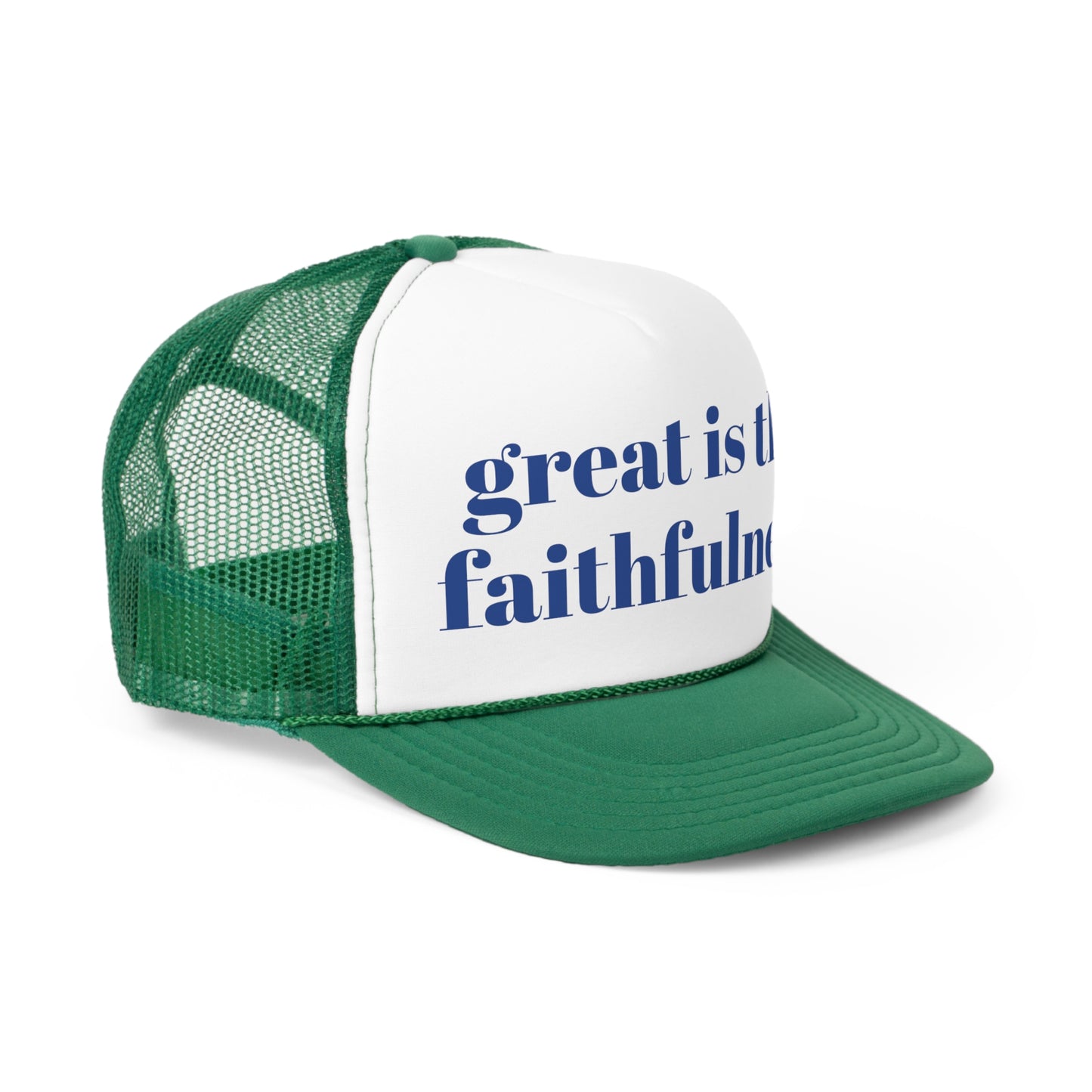 great is thy faithfulness Trucker Hymn Hat