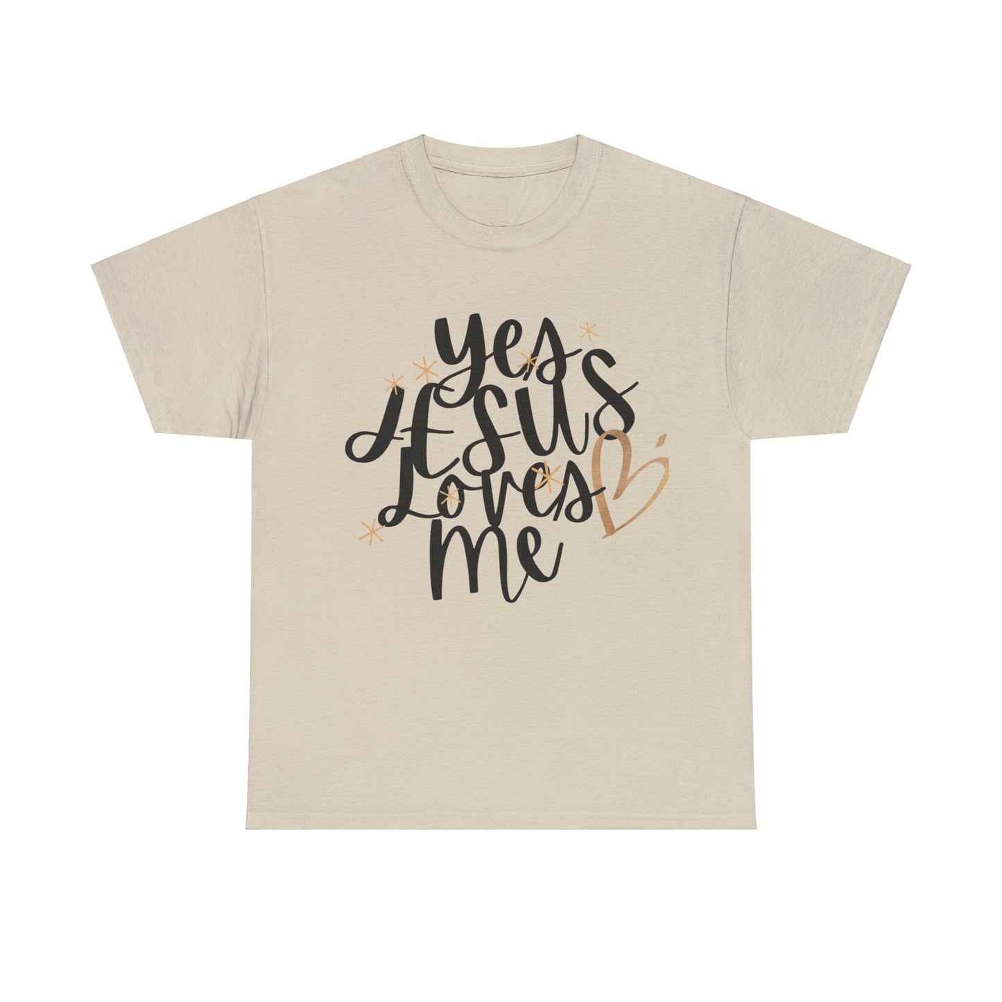 Yes, Jesus loves me Heavy Cotton Tee