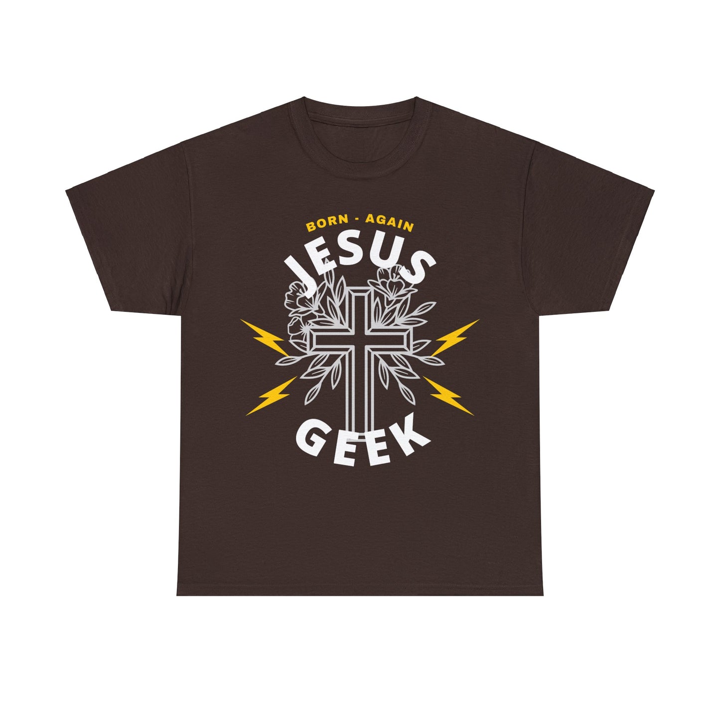 Jesus Geek Unisex Heavy Cotton Tee