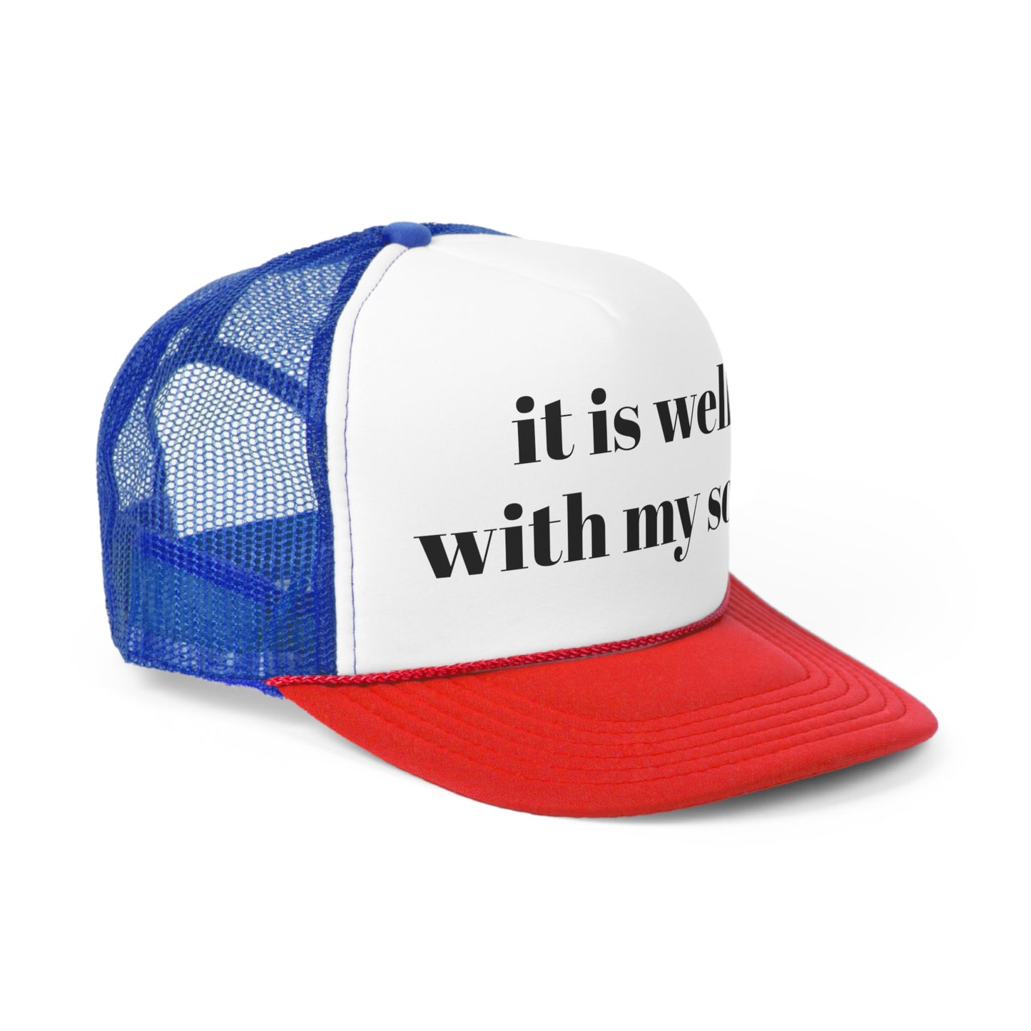 it is well with my soul Trucker Hymn Hat