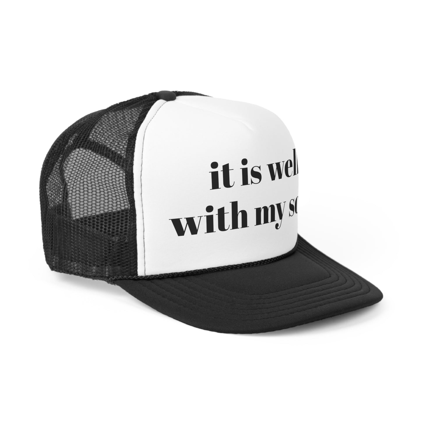 it is well with my soul Trucker Hymn Hat
