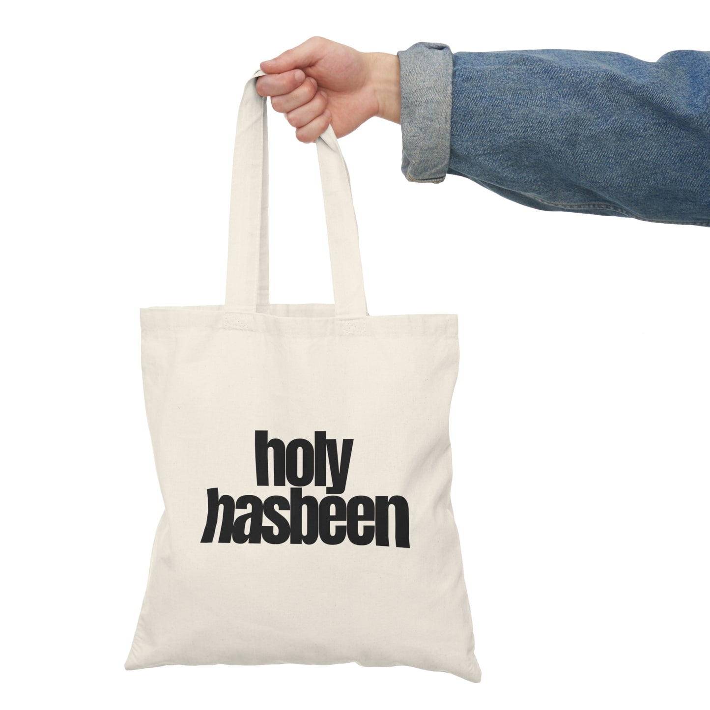 Holy Hasbeen Natural Tote Bag