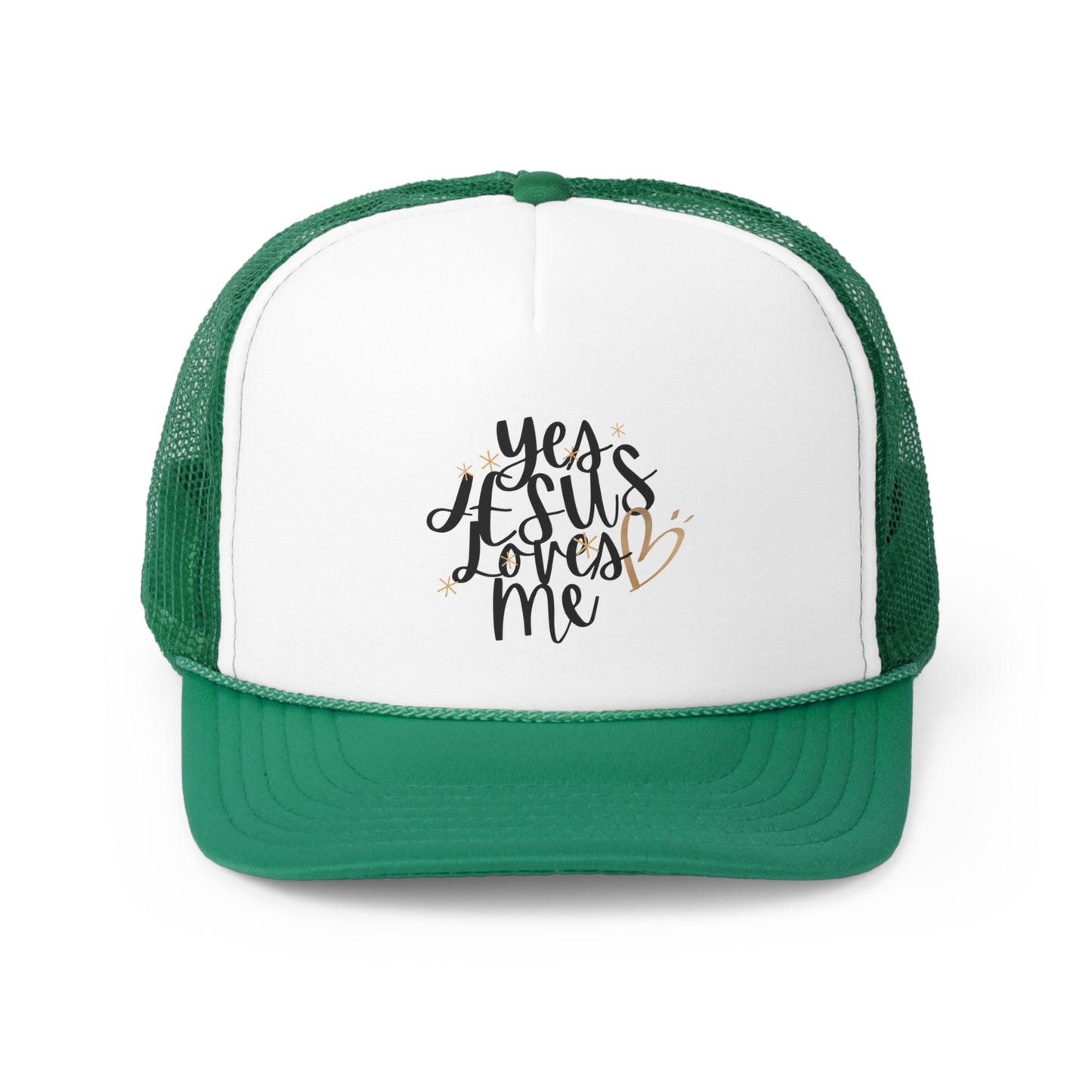 Yes, Jesus loves me Trucker Hat