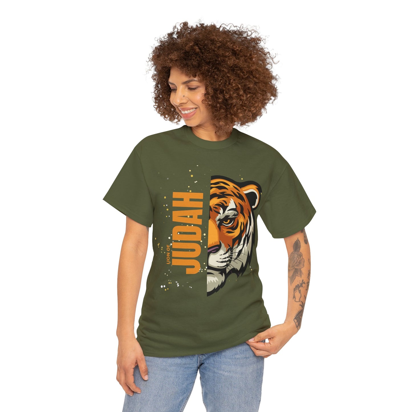 Lion of Judah Unisex Heavy Cotton Tee
