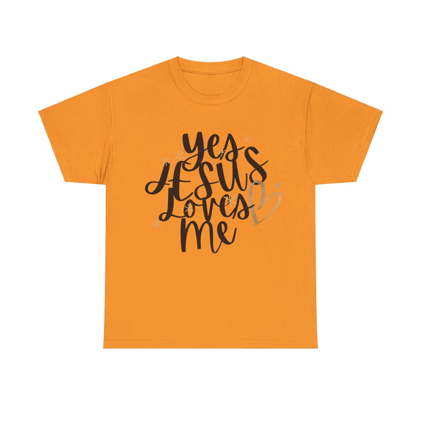 Yes, Jesus loves me Heavy Cotton Tee