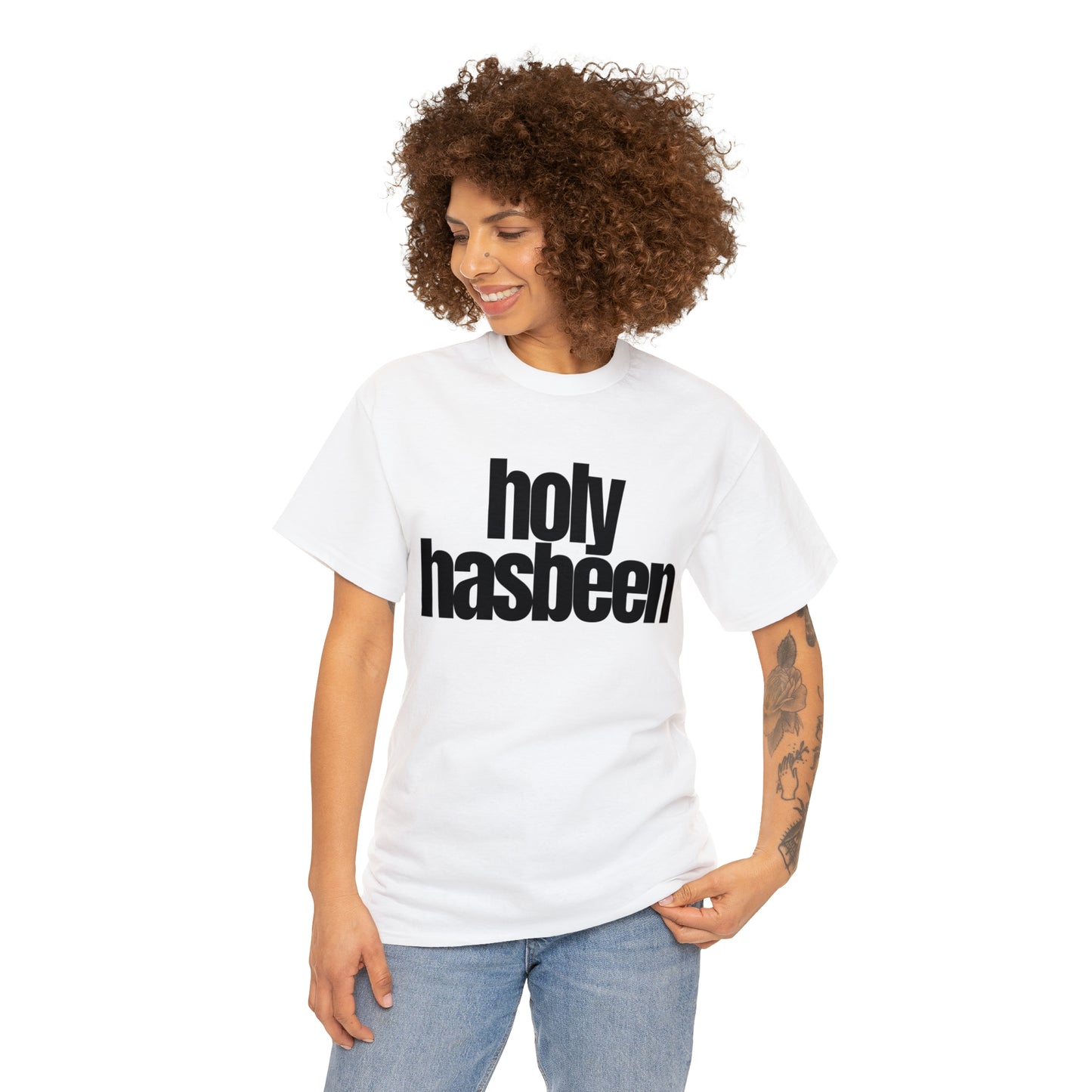 Holy Hasbeen Unisex Heavy Cotton Tee