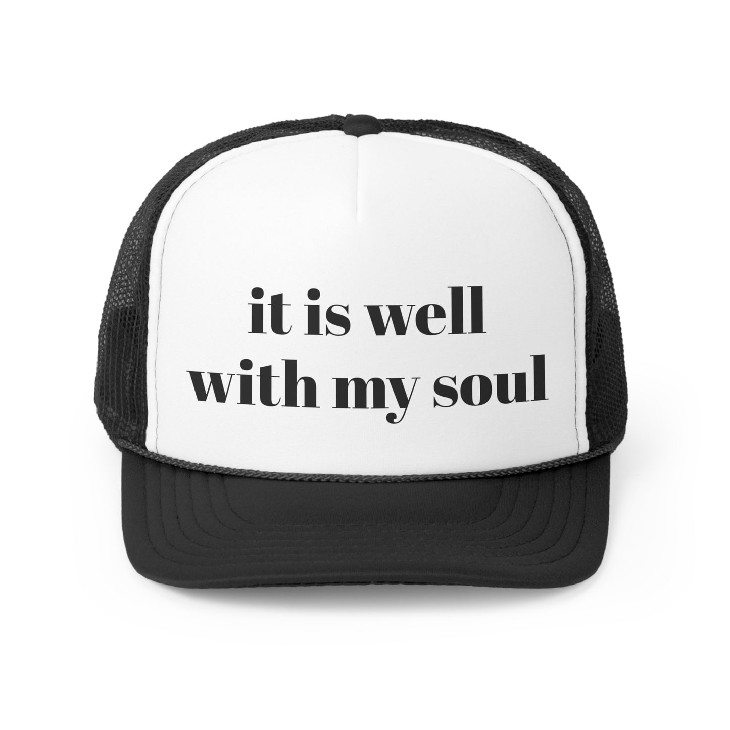 it is well with my soul Trucker Hymn Hat