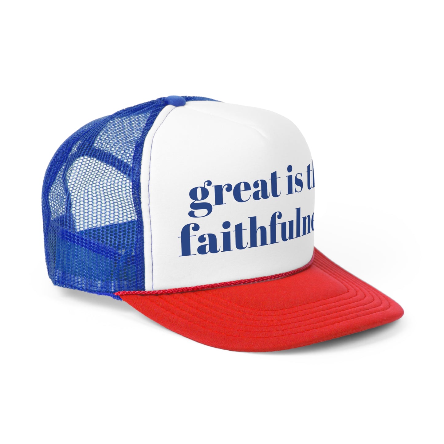 great is thy faithfulness Trucker Hymn Hat