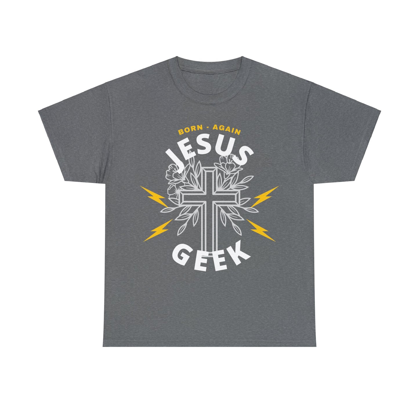 Jesus Geek Unisex Heavy Cotton Tee