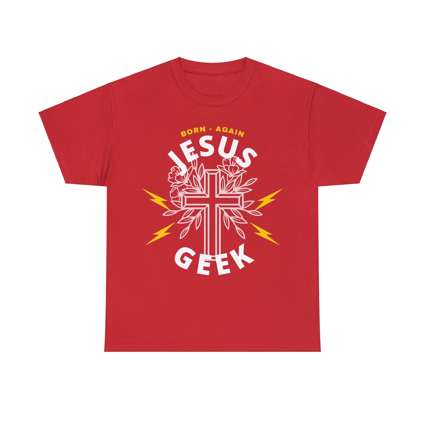 Jesus Geek Unisex Heavy Cotton Tee