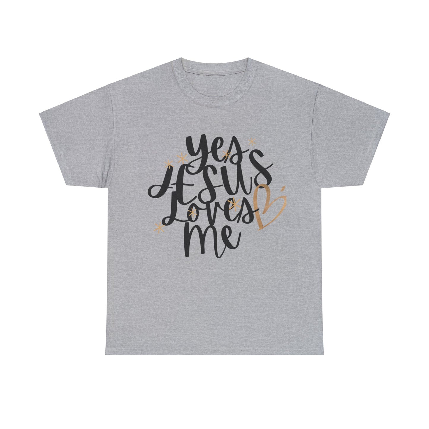 Yes, Jesus loves me Heavy Cotton Tee