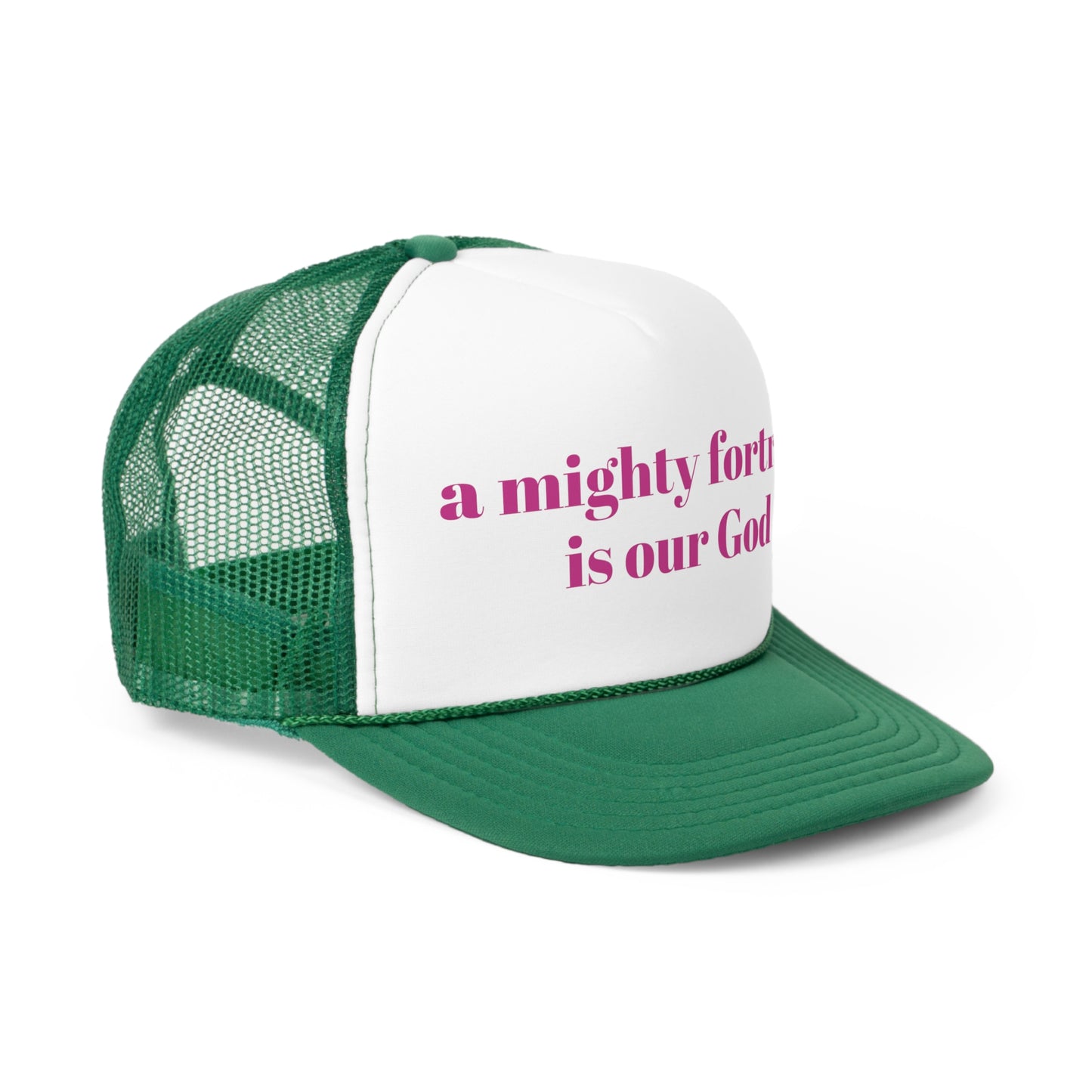 a mighty fortress is our God Trucker Hymn Hat