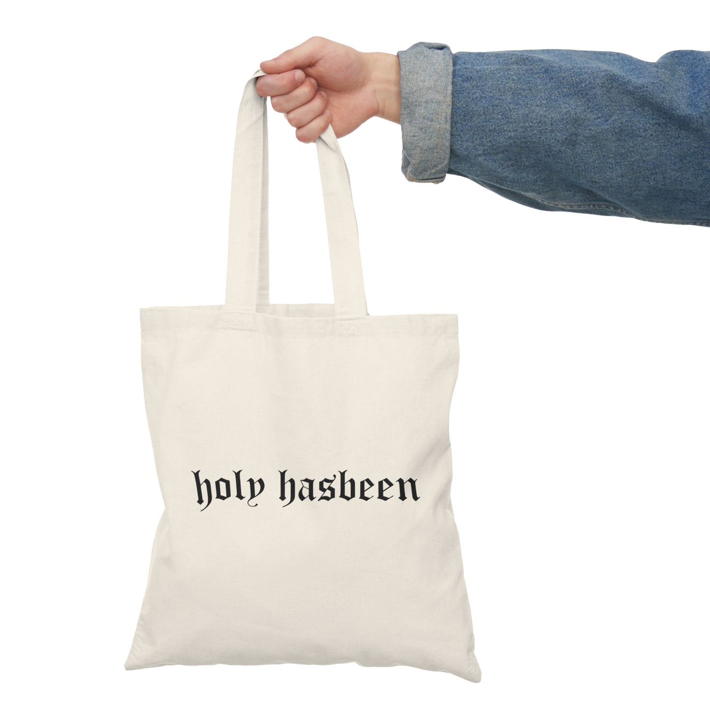 Holy Hasbeen Natural Tote Bag